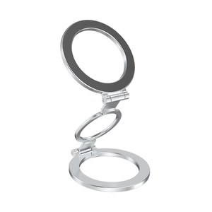 Anillo de Soporte Magnético Plegable de Aleación de Alta Calidad 360° con Doble Cabezal y Agarre para Teléfono - Product Image 1