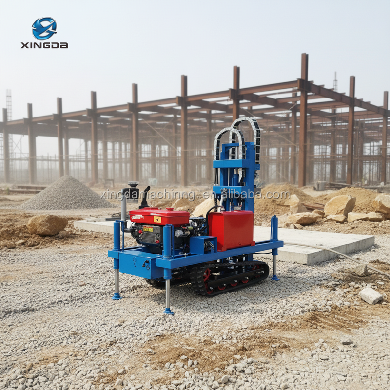 Light Weight Crawler Drill Rig for