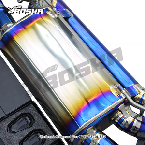 Sistema de Escape Catback Valvetronic de Titanio Personalizado para BMW Serie 3 F30 320i 328i 330i N20 B48 2012-2020 con Puntas Cuádruples - Product Image 4