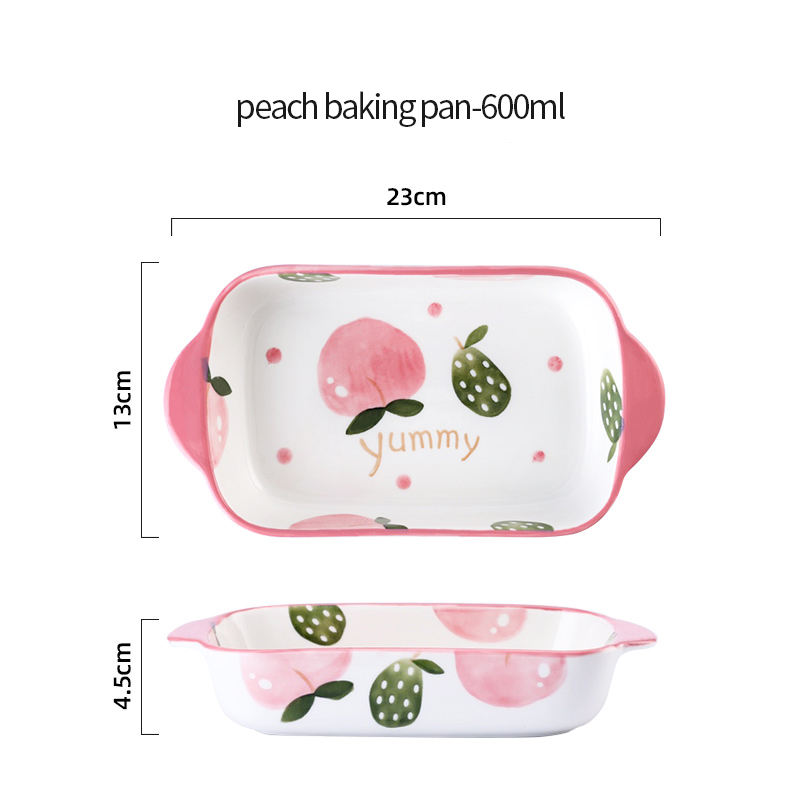 Pan-600ml de cuisson pêche