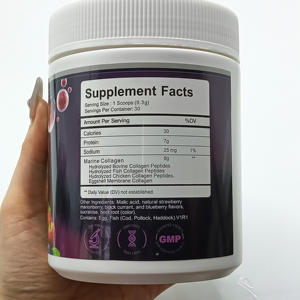 Colágeno en Polvo de Marca Privada OEM con Ácido Hialurónico y Vitamina C, Bebida de Péptidos de Colágeno Multi-Colágeno - Product Image 4