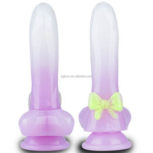 Dildo réaliste en silicone monstre extraterrestre avec ventouse, long plug anal en forme d'arc, jouets sexuels souples pour femmes, hommes et couples - Product Image 1