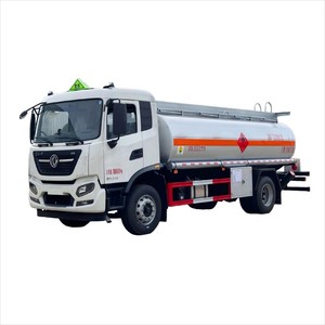 รถบรรทุกน้ำมันดีเซล 12M3 15M3 ยี่ห้อ Dongfeng 4x2 สำหรับบรรทุกน้ำมันดีเซล น้ำมันเบนซิน และการเติมน้ำมันเชื้อเพลิงเชิงพาณิชย์ จากโรงงานผู้ผลิต - Product Image 1