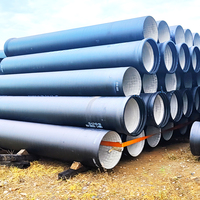 Tubería de Hierro Dúctil de 600 mm x 250 mm, Tubería de Hierro Dúctil de 8 Pulgadas, Precio por Metro de Fábrica, Bajo Costo, K9 DN450 DN500, Tubería de Hierro Fundido Dúctil de 400 m