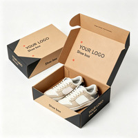 Fabricant de cartons, boîtes à chaussures en carton simple et bon marché, emballage de luxe pour chaussures, boîte à chaussures en carton ondulé avec logo