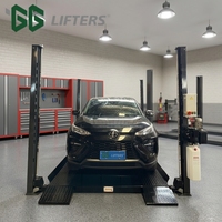 GG Lifters PFP36/1800 Élévateur de stationnement hydraulique à quatre poteaux avec moteur, Élévateur de stationnement à quatre poteaux