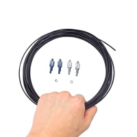Kabel serat optik plastik, serbaguna kabel serat ringan, fleksibilitas kekuatan tinggi, kabel Fiber optik pilihan