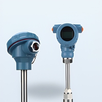 Transmitter Suhu 4-20mA Sensor Termokopel Pt100 Terintegrasi 2-Kawat Pengukur Suhu Industri untuk Kontrol Proses
