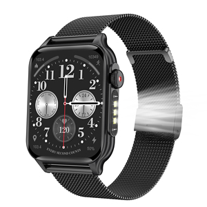 Reloj Inteligente DF P6 MAX con Linterna, Pantalla LCD Grande de 1.96 Pulgadas, Monitor de Ritmo Cardíaco, Alarma, Recordatorio de Sedentarismo, para Hombres y Mujeres - Product Image 5