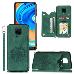 De moda personalizado tarjeta Funda de cuero PU Flip TPU caja del teléfono celular de la PC para el Xiaomi nota 9pro. - Product Image 5