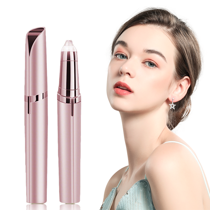 NEWEST USB Charging Electric Eyebrow Trimmer Makeup Painless Eye Brow ...