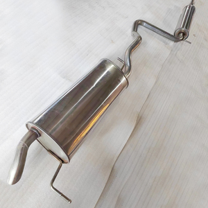 Sistema de escape de alta calidad de fábrica de China, silenciador de ajuste directo trasero medio, tubo de escape para <span class=keywords><strong>Skoda</strong></span> <span class=keywords><strong>Octavia</strong></span>/SuperB 1,5 1,6 1,8 2,0 - Product Image 3