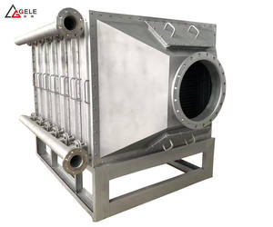 Radiateurs d'industrie d'économiseurs de gaz de chaudière SUS sur mesure de nouvelle condition pour la récupération de chaleur des gaz de combustion - Product Image 1