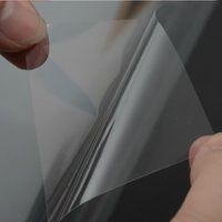 Promotion décorative lisse de film transparent adapté aux besoins du client de feuille d'APET avec l'utilisation chimique matérielle molle de LLDPE étanche à l'humidité