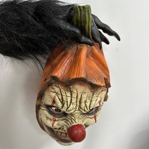 Máscara <span class=keywords><strong>de</strong></span> Látex <span class=keywords><strong>de</strong></span> Cabeza Completa para Halloween, Divertida, <span class=keywords><strong>de</strong></span> <span class=keywords><strong>Terror</strong></span>, <span class=keywords><strong>de</strong></span> Payaso, Calabaza, Vampiro, Disfraz <span class=keywords><strong>de</strong></span> Cosplay para Mascarada <span class=keywords><strong>de</strong></span> <span class=keywords><strong>Terror</strong></span>, Máscara <span class=keywords><strong>de</strong></span> Zombi - Product Image 6