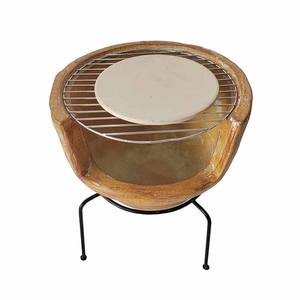 ホット販売屋外ガーデン薪薪焼き粘土チミネアピザオーブン - Product Image 3