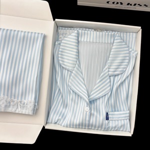 <span class=keywords><strong>Pigiama</strong></span> <span class=keywords><strong>da</strong></span> <span class=keywords><strong>Donna</strong></span> in Bambù, Set Due Pezzi Estivo Stampato, <span class=keywords><strong>Pigiama</strong></span> a Maniche Lunghe, Abbigliamento <span class=keywords><strong>da</strong></span> Notte Personalizzato per <span class=keywords><strong>Donna</strong></span> - Product Image 1