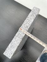 Bordures et pavés en granit gris flamé moderne pour allées extérieures et aménagements paysagers