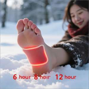 لاصقات تدفئة ذاتية للاستخدام الخارجي في الشتاء، لاصقات حرارية للجسم يمكن التخلص منها، تصنيع حسب الطلب - Product Image 6