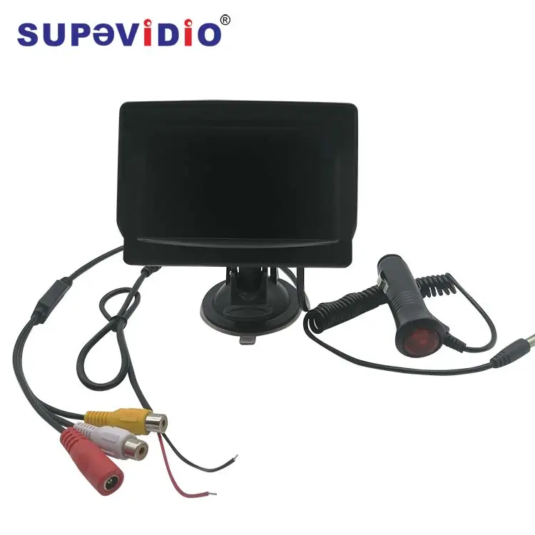 Universal 4.3 Inch Car Rear View Tft Lcd Monitor