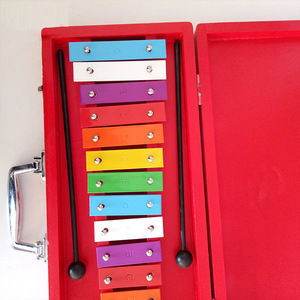 Glockenspiel Xylophone Orff Portable 15 Notes Arc-en-ciel pour Enfants - Instrument de Percussion Musical en Gros - Product Image 2