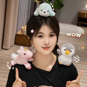 Hot Sales Custom Mini 12cm/16cm Small Magnetic Shoulder Plush Tortoise Sitting on People's Shoulder