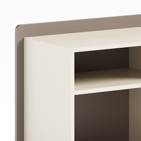 Meubles de bureau modernes modulaires en MDF, armoire de rangement mobile à 2 tiroirs pour l'école, l'entrepôt, l'hôtel
