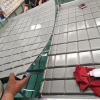 Bac à benne en plastique, superbe plateau de croissance hydroponique, débit et vidange des poissons