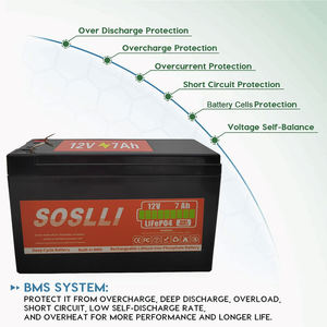 OEM 12V 100AH LiFePO4 pin năng lượng mặt trời nhà lưu trữ pin <span class=keywords><strong>Lithium</strong></span>-<span class=keywords><strong>ion</strong></span> 7Ah 12Ah 15ah 18ah 33Ah chì axit thay thế tế bào - Product Image 4