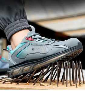 Chaussures de course tout-terrain pour hommes en microfibre respirante de haute qualité, protection de la cheville, antidérapantes - Product Image 4