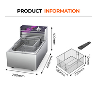 Friteuse Commerciale Frymaster 2500 W Pour Faire Frire Des Frites, Du Poulet Frit McDonald's Et KFC