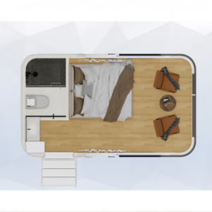 Hệ thống xây dựng mô-đun như lego-mái bằng phẳng hiện đại có thể tùy chỉnh không gian prefab cho công viên văn phòng biệt thự khách sạn với việc di dời dễ dàng - Product Image 2