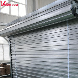 Panneau de protection en <span class=keywords><strong>acier</strong></span> durable, résistant aux rayures, résistant à l'usure, facile à nettoyer, robuste, antirouille, faible entretien, pour porte enroulable - Product Image 3