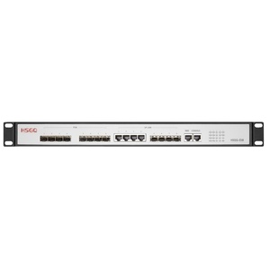 OLT 8 ports HSGQ-XE08 avec emplacements SFP 10G, prise en charge GEPON jusqu'à 512 ONUs, équipement de télécommunication fibre optique largement compatible - Product Image 2