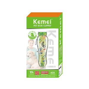 เครื่องตัดขนสัตว์เลี้ยงแบบมืออาชีพ Kemei รุ่น Km-Cw2100 ใบมีดเซรามิกแบบชาร์จไฟได้ ดีไซน์ป้องกันรอยขีดข่วน สำหรับสุนัขและแมว - Product Image 5