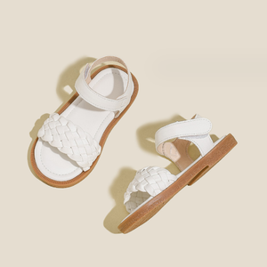 Sandales pour filles, modèle personnalisé, nouveau modèle, fleurs, étoiles, été, mignonnes, décontractées, confortables, pour enfants, taille 21-16 - Product Image 6