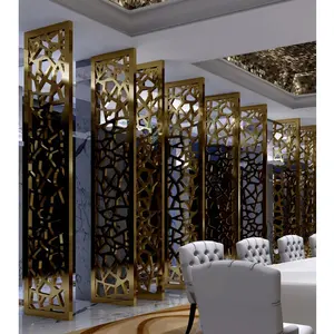 Room Partition Laser Cut Metal Interior Decoration Modern Good Screens & Room Dividers 5mm Carved by Machine Competitive Price