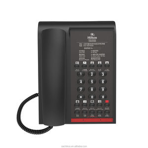 Téléphone <span class=keywords><strong>professionnel</strong></span> Sachikoo pour hôtel, étanche à l'humidité, avec numérotation rapide, boutons ABS, téléphone fixe filaire pour chambres d'hôtes - Product Image 3