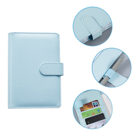 Planificateur A6 personnalisé, mini classeur à anneaux en métal avec enveloppes pour économiser de l'argent