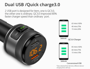 Radio con GPS para coche, reproductor <span class=keywords><strong>MP3</strong></span> con disco en U, 64G, receptor FM, manos libres, inalámbrico, transmisor, C57 - Product Image 5