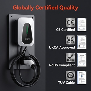 <span class=keywords><strong>Cargador</strong></span> de Pared para Vehículos Eléctricos de 7 kW, Instalación Sencilla, Marca Blanca, Seguro, Estación de Carga para Coches Eléctricos, para el Hogar - Product Image 1