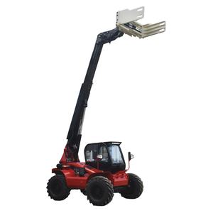 Carretilla elevadora con pluma telescópica 4x4 personalizada, cargadora de ruedas de 3 toneladas y 7m, cargadora frontal, sistema totalmente hidráulico, motor Yanmar - Product Image 1