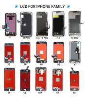 Écran de Remplacement Tactile LCD le Plus Vendu de l'Usine de Shenzhen pour iPhone 6 7 8 11 12 X Xr Xs 11 12 13 14 15 Pro Plus Max