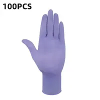 100 pezzi guanti in Nitrile Non corrosivi guanti per la lavorazione degli alimenti distributore di guanti in gomma