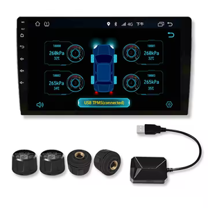 Sistema di monitoraggio della pressione dei pneumatici veicolo USB TPMS con 4 sensori esterni <span class=keywords><strong>Display</strong></span> di navigazione per auto <span class=keywords><strong>Android</strong></span> - Product Image 1