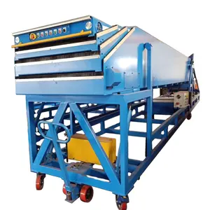 China make Telescopic Roller Conveyor for loading parcel express and logistic company