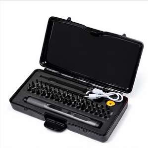 Juego de Destornilladores Magnéticos Eléctricos Recargables Profesionales 62 en 1, Kit de Herramientas de Reparación Inalámbricas con Batería de Litio para Uso en Bricolaje - Product Image 1