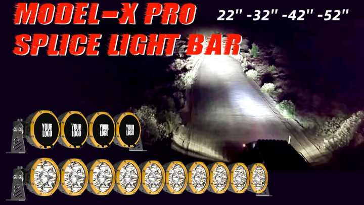 RIGIDON Phare de Travail LED 5 Pouces 50W 5000 Lumens 12V 24V Barre Lumineuse Offroad 4x4 Voiture Camions Tracteur ATV Jaune