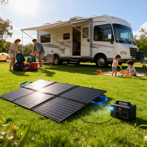 Panel Solar Flexible Plegable de 120W 24v, Precio Directo de Fábrica, para Estación de Energía, Envío Gratis - Product Image 1