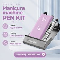 Lime à ongles électrique sans fil rechargeable haute vitesse 35000 tr/min, portable et sans balais, pour l'élimination du gel acrylique et des peaux mortes